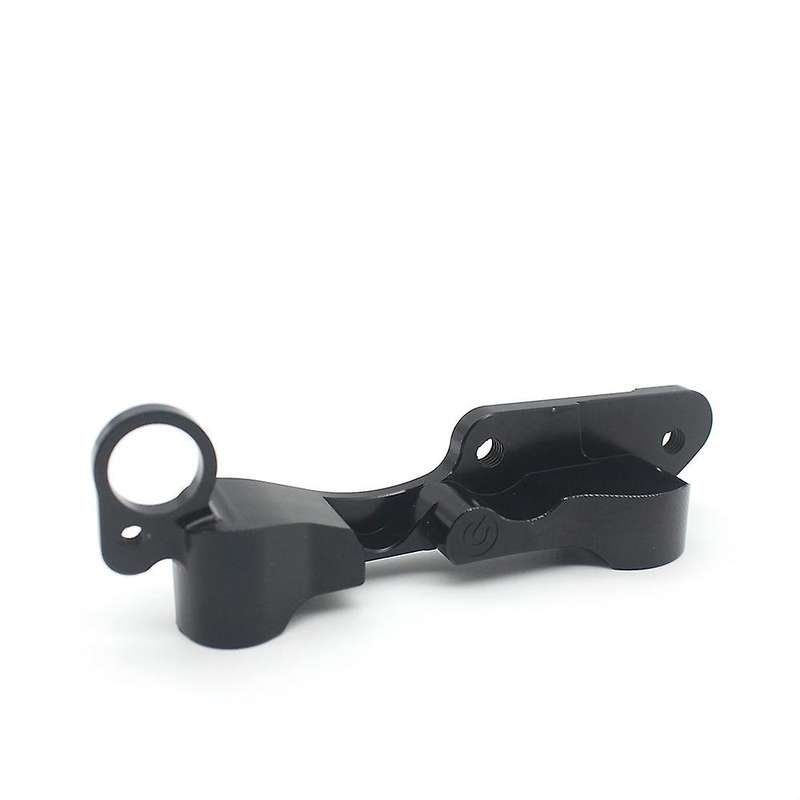 Motorcycle Caliper Adapter Code Brake Caliper Rotor Adapter Brackets for 6 Days Sei Giorni(Black)
