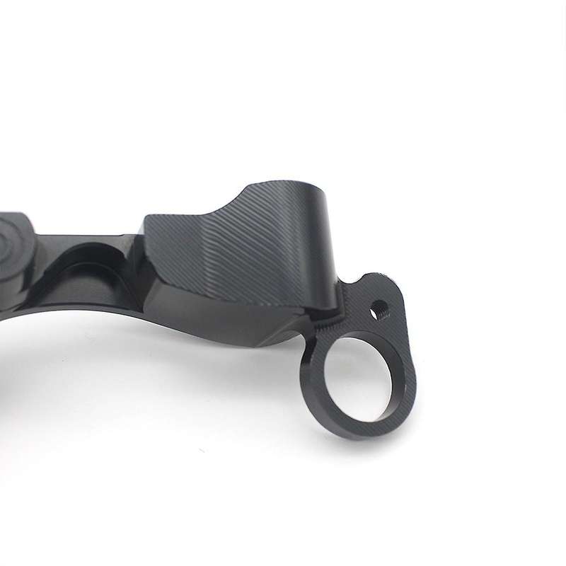 Motorcycle Caliper Adapter Code Brake Caliper Rotor Adapter Brackets for 6 Days Sei Giorni(Black)
