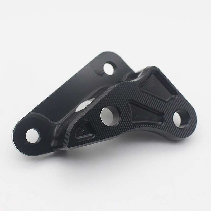 Motorcycle Caliper Adapter Code Brake Caliper Rotor Adapter Brackets for GTS300 GTV300 300(Black)