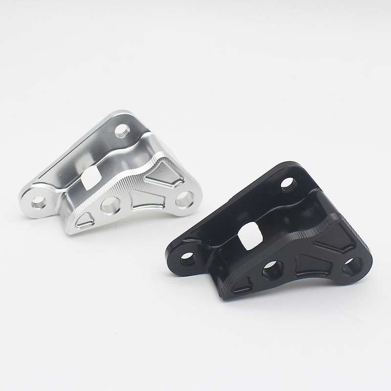 Motorcycle Caliper Adapter Code Brake Caliper Rotor Adapter Brackets for GTS300 GTV300 300(Black)