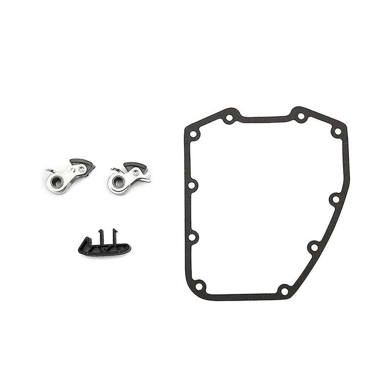 Motorcycle Cam Chain Tensioner Outer & Inner Complete Kit with Guide & Cover Gasket for Twin 1999-20
