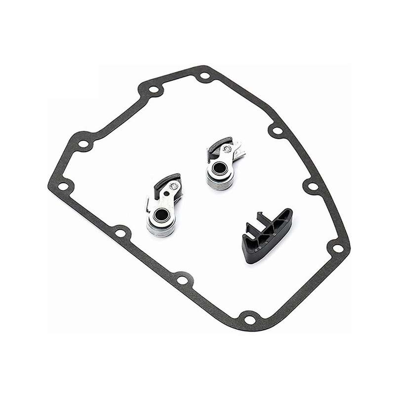 Motorcycle Cam Chain Tensioner Outer & Inner Complete Kit with Guide & Cover Gasket for Twin 1999-20