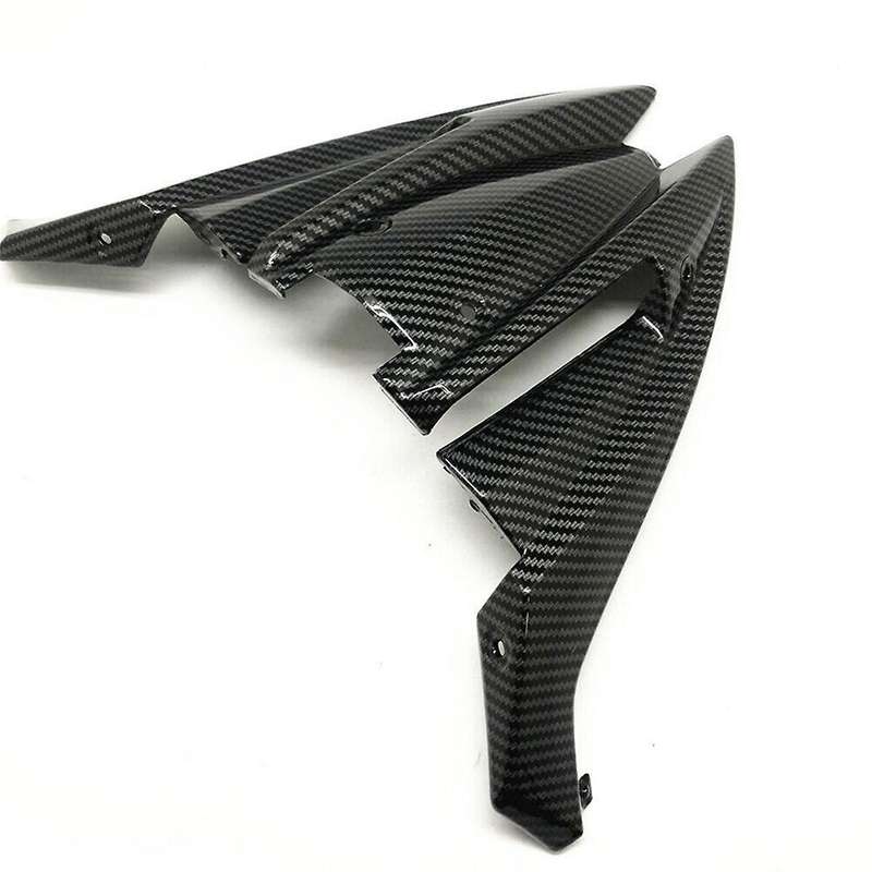 Motorcycle Carbon Fiber Finish Front Middle Headlight Fairing for Ninja 650 Er6f 2012-2016