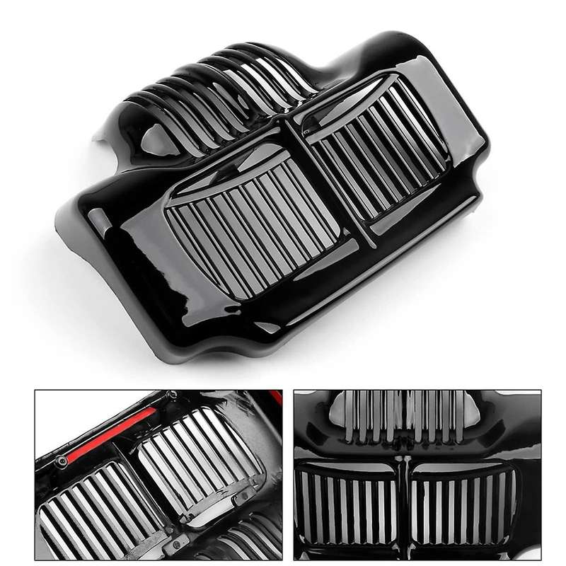 Motorcycle Cap for Touring Street Glide Road FLHX FLTR FLHT 2011-2016,Black