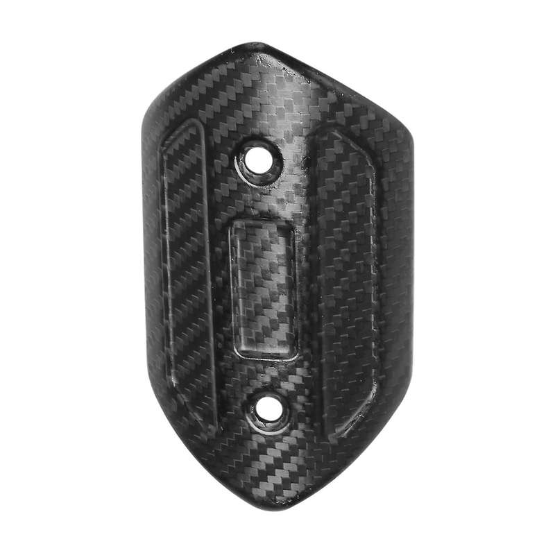 Motorcycle Carbon Fiber Exhaust Pipe Protector Heat Shield Guard Cover for CB650F Z900 TMAX530 CB400