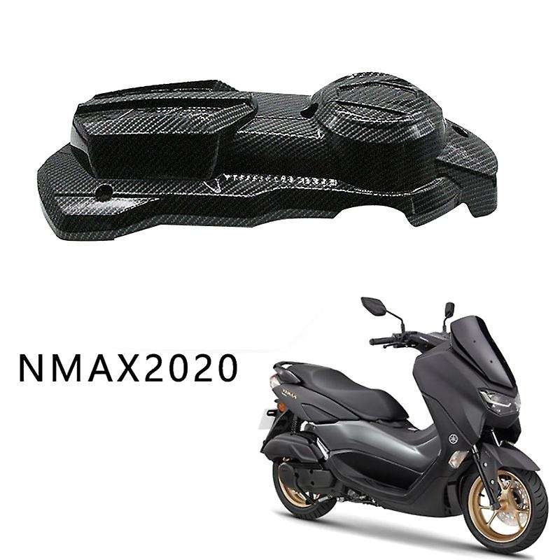 Motorcycle Carbon Fiber Clutch Protection Cover Side Drive Case Guard Trim for NMAX155 NMAX 155 2020