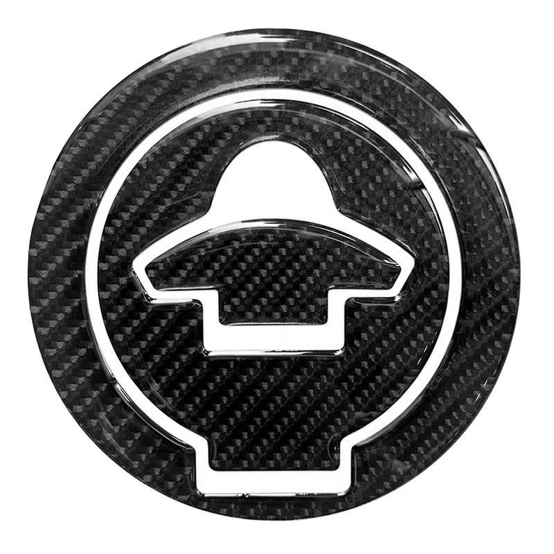 Motorcycle Carbon Fiber Fuel Tank Cover Sticker Decal for YZF-R3 R25 R15 MT-03 Gas Cap Protection St