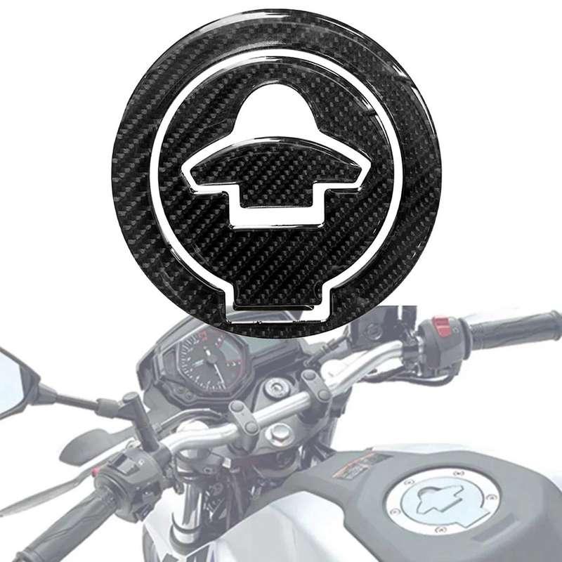 Motorcycle Carbon Fiber Fuel Tank Cover Sticker Decal for YZF-R3 R25 R15 MT-03 Gas Cap Protection St