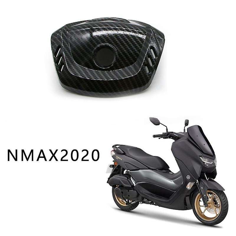 Motorcycle Carbon Fiber Front Mask Shell Cap Handle Head Upper Center Cover for NMAX155 NMAX 155 202