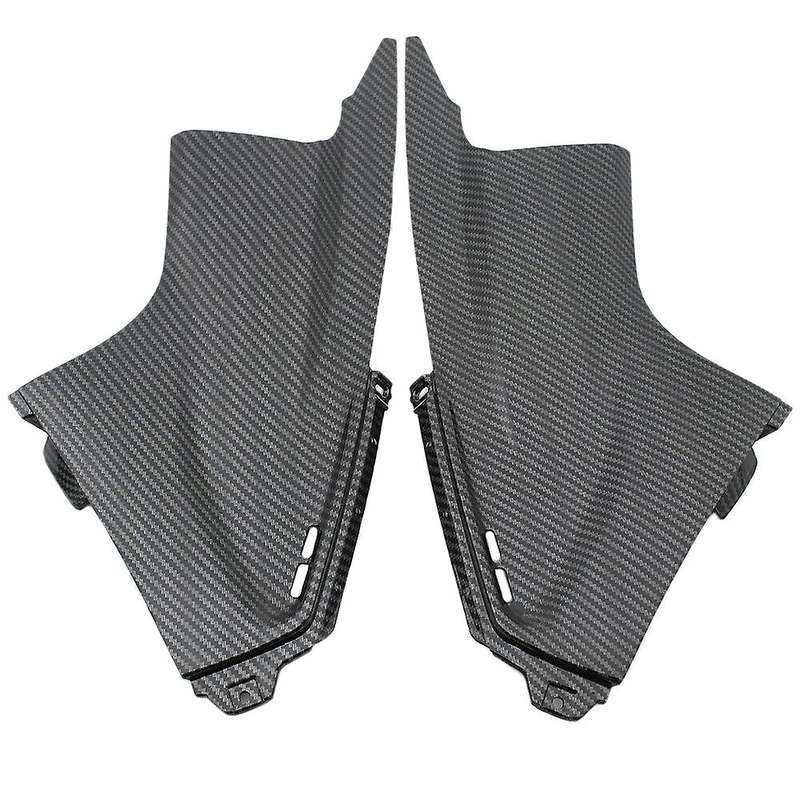 Motorcycle Carbon Fiber Front Air Dust Cover Fairing Insert Accessories for YZF R6 2003-2005