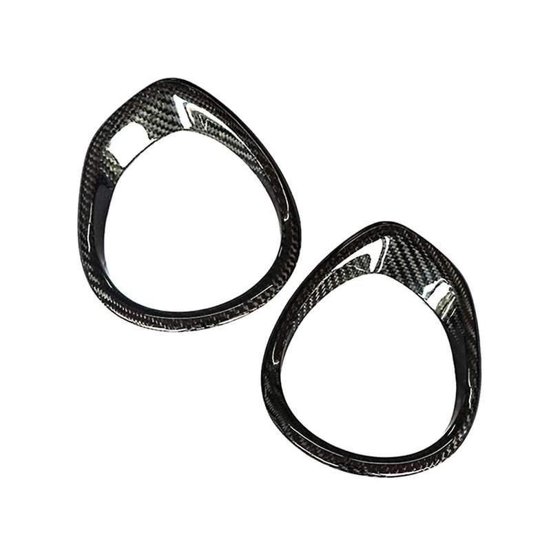 Motorcycle Carbon Fiber Speedometer & Tachometer Ring Cover Trim for TMAX 530 2017 2018 2019 TMAX 56