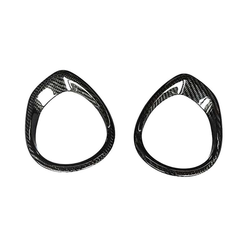 Motorcycle Carbon Fiber Speedometer & Tachometer Ring Cover Trim for TMAX 530 2017 2018 2019 TMAX 56
