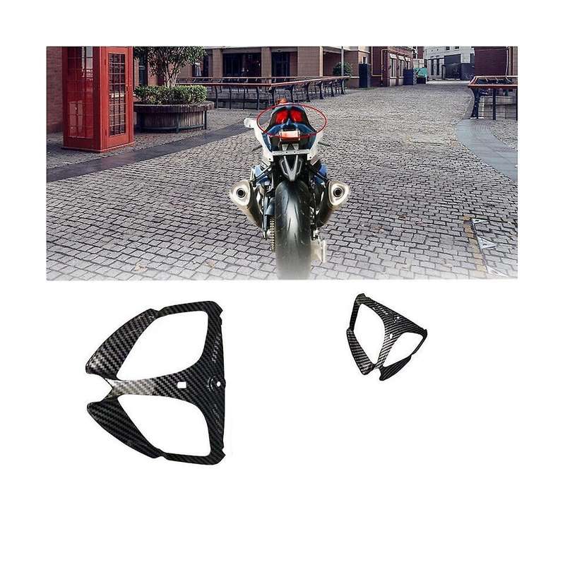 Motorcycle Carbon Fibre Paint Rear Tail Light Cover Fairing Cowl Nose for GSXR 1000 2009 - 2016 K9