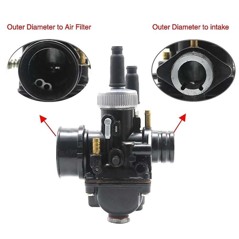 Motorcycle Carburetor Phbg 21mm Ad Carburetor for 50-100cc Engine 2 Stroke Racing Motor Phbg21