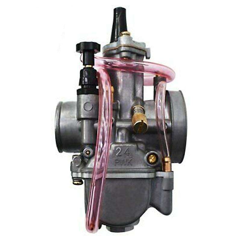 Motorcycle Carburetor PWK24mm Carburetor with Nozzle for 125 250CC ATV Moped