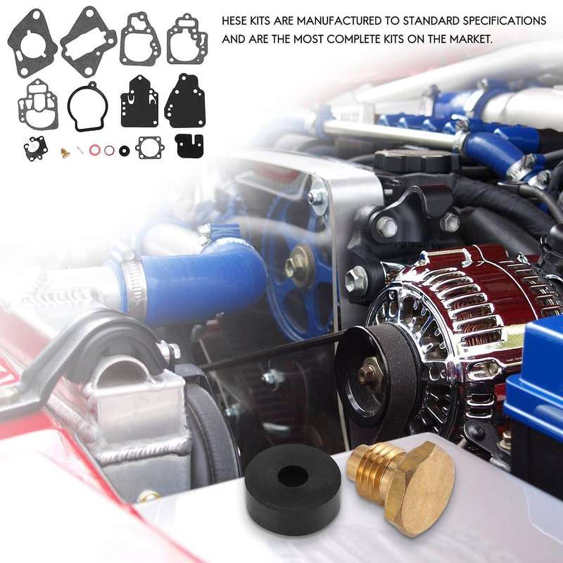 Motorcycle Carburetor Rebuild Kit Carburetor Repair Kit for Mercury Replaces 1395-97611 1395-9645 1