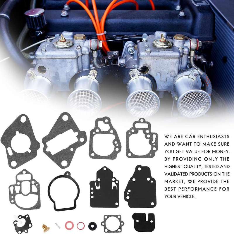 Motorcycle Carburetor Rebuild Kit Carburetor Repair Kit for Mercury Replaces 1395-97611 1395-9645 1