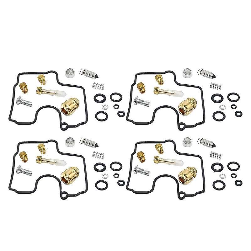 Motorcycle Carburetor Repair Kit Carburetor Piston Float Gasket Kit for YZF R1 1998-2001