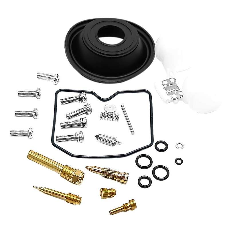 Motorcycle Carburetor Repair Kit Motorcycle Carburetor Piston Float Gasket Kit for ER500 ER5 1998-20
