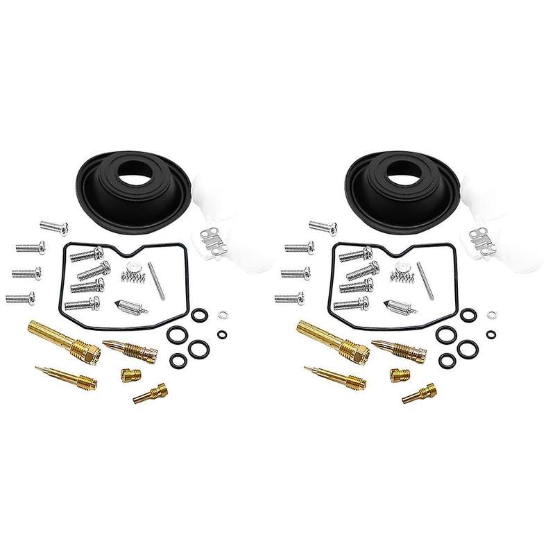Motorcycle Carburetor Repair Kit Motorcycle Carburetor Piston Float Gasket Kit for ER500 ER5 1998-20