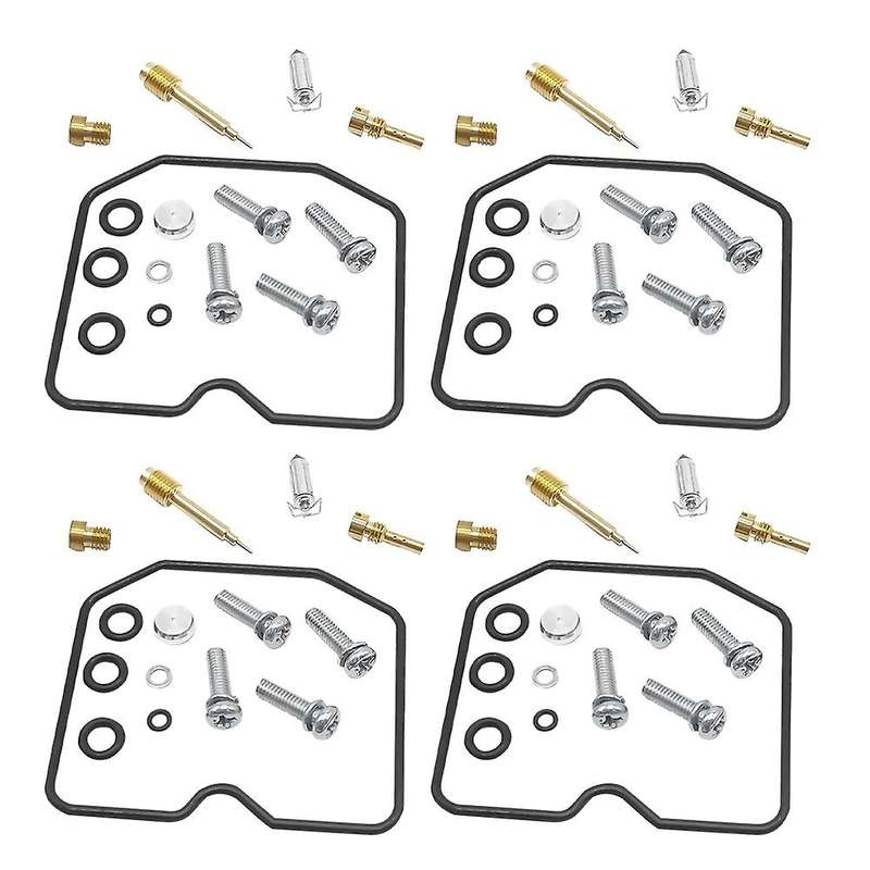 Motorcycle Carburetor Repair Kit Motorcycle Carburetor Piston Float Gasket Kit for GPZ400R ZX400