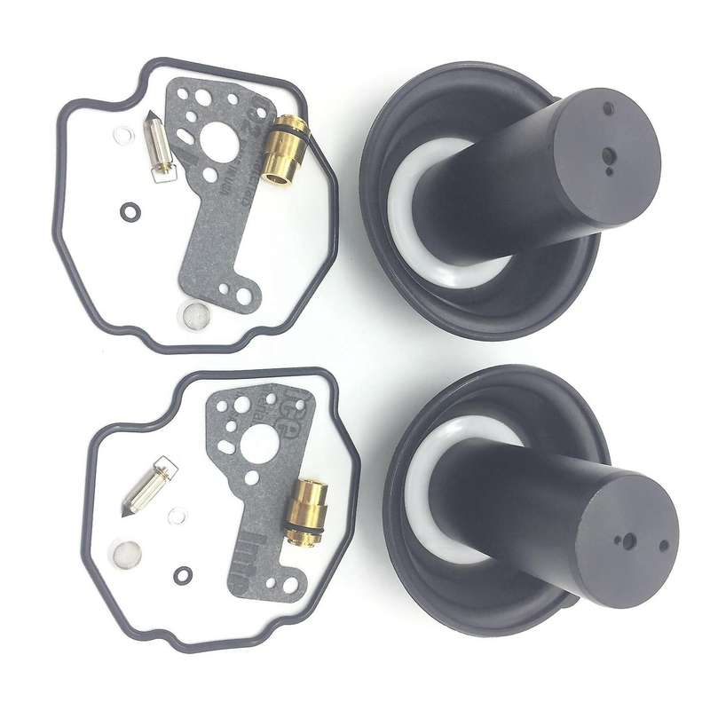 Motorcycle Carburetor Vacuum Diaphragm Repair Kit for XV535 XV Virago 535 Gasket Float Needle Parts
