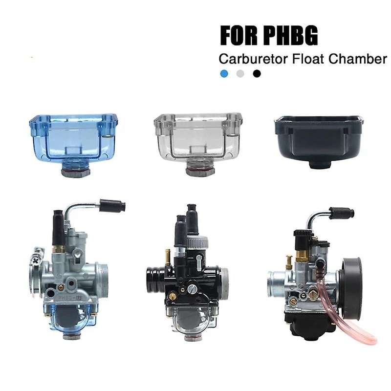 Motorcycle Carburetor Transparent Float Carburetor Oil Cup Carburetor Base Cover Suitable for Dellor