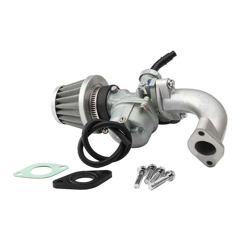 Motorcycle Carburetor Suitable for ATV 110Cc 125Cc PZ22 22mm Carburetor Intake Pipe Air Filter