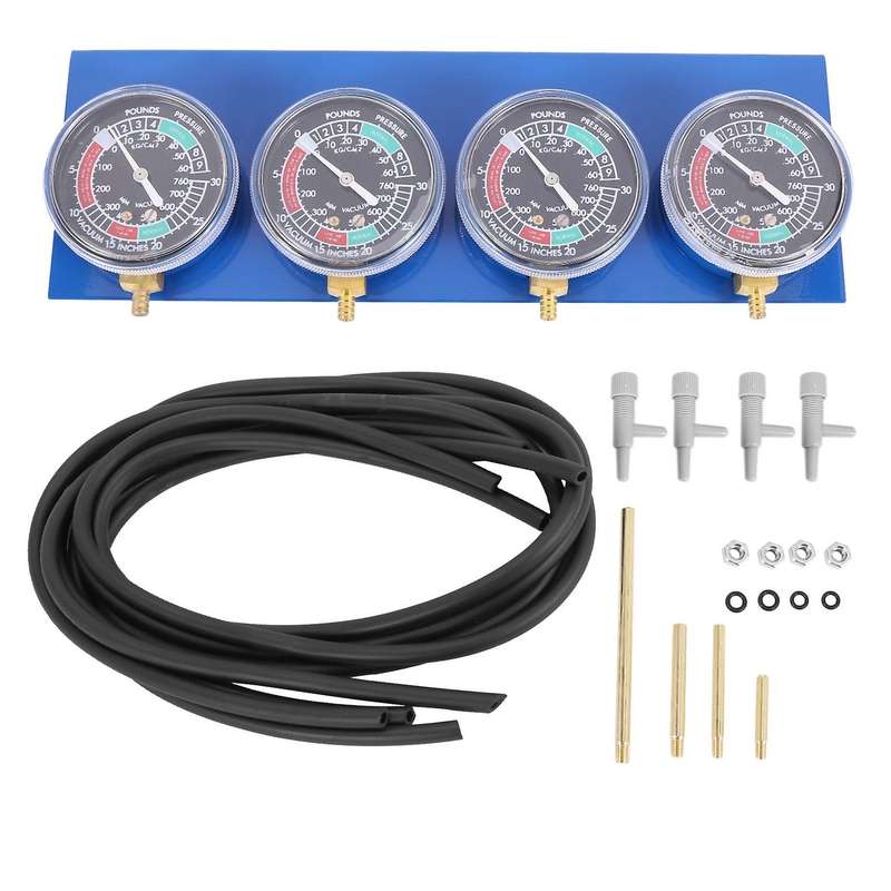 Motorcycle Carburetor Synchronizer Vacuum Gauge Tool Vacuum Gauge Balancer for //