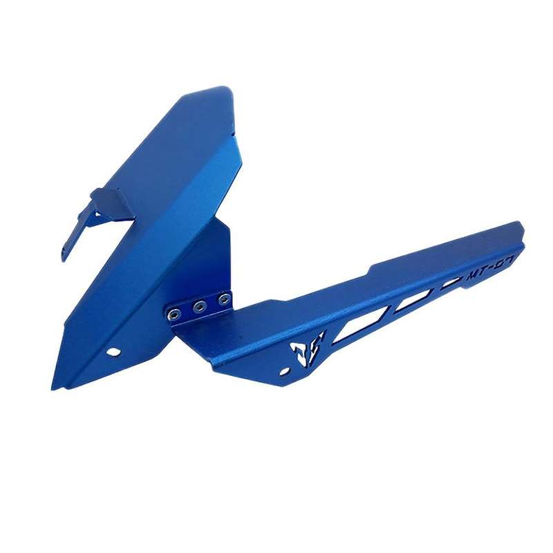 Motorcycle Chain Guard Cover Rear Tire Hugger Mudguard for FZ-07 2013-2020 Blue