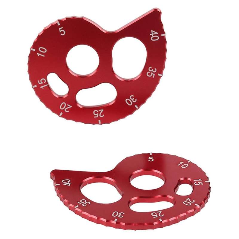 Motorcycle Chain Guide Adjuster Regulator Kit for CRF150F CRF230F CRF230L CRM250 AR Red