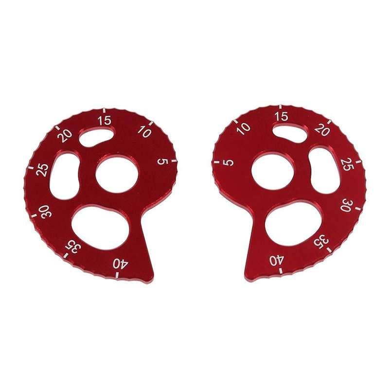 Motorcycle Chain Guide Adjuster Regulator Kit for CRF150F CRF230F CRF230L CRM250 AR Red
