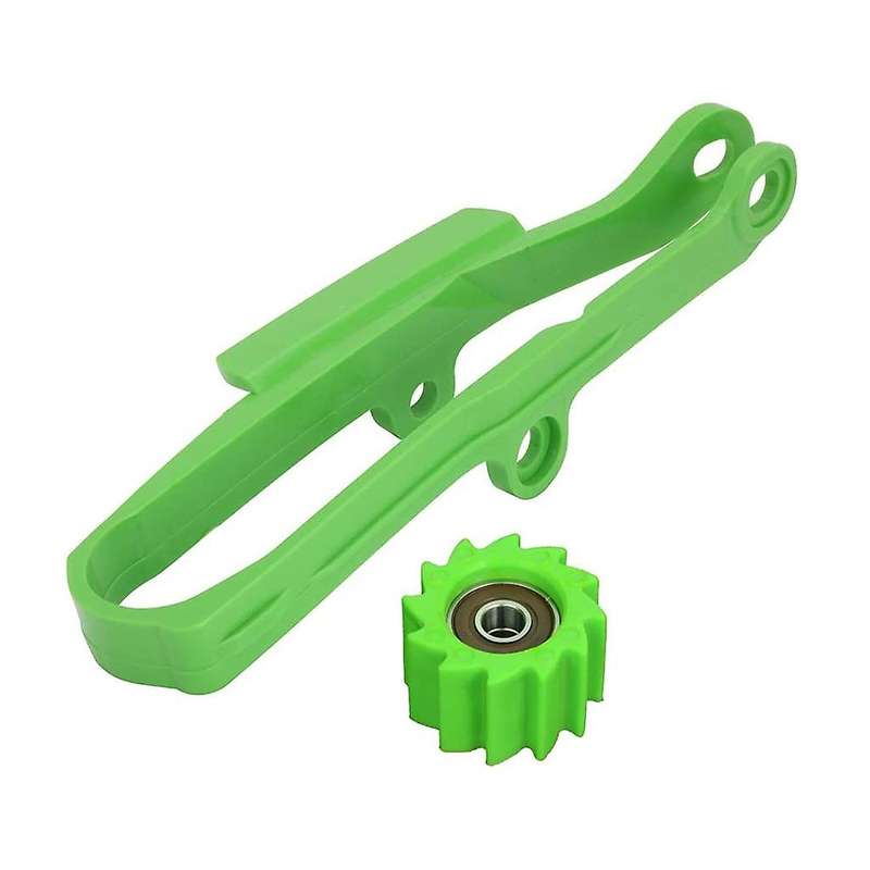 Motorcycle Chain Slider Swingarm Guide Lower Roller for KXF250 KXF450 2009-2016-Green