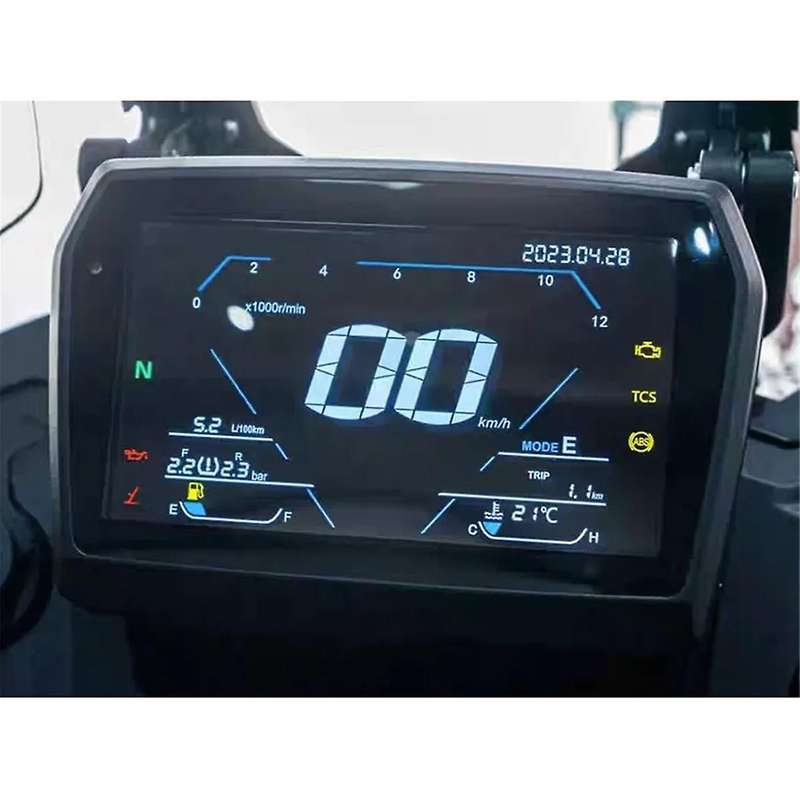 Motorcycle Cluster Scratch Protection Film Dashboard Screen Protector for Loncin VOGE DS525X 525DSX
