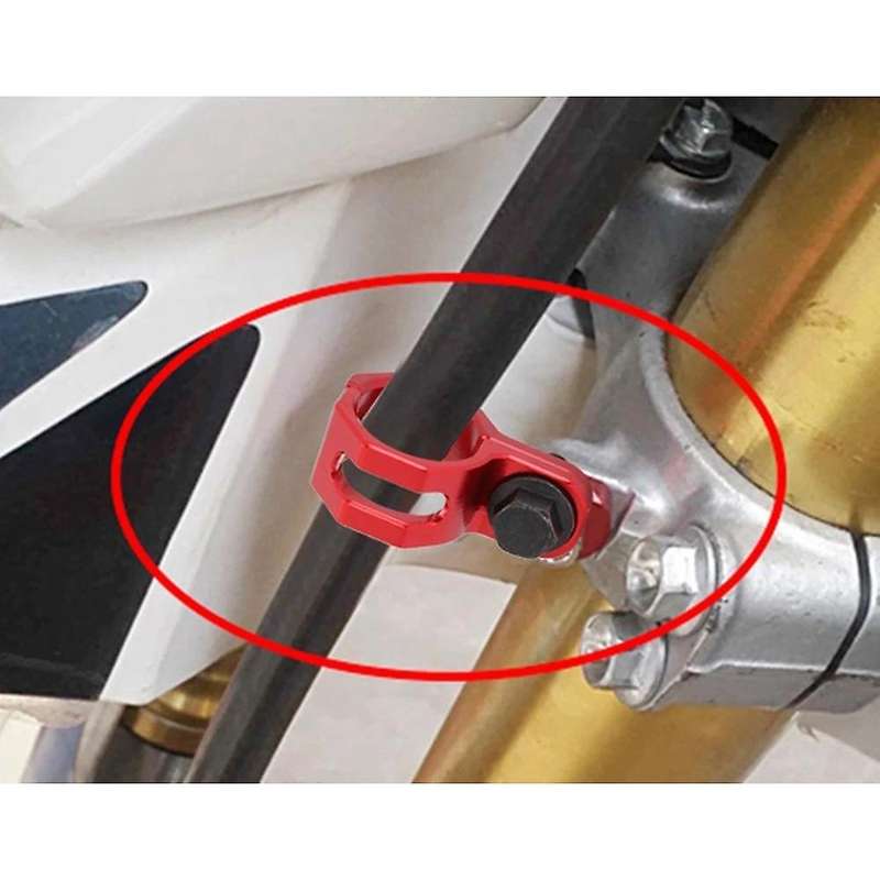 Motorcycle Clamp Brake Hose Clamp for CRF250L 2013-2020 CRF250RL 2017 2018 2019 2020 CRF300L 2021