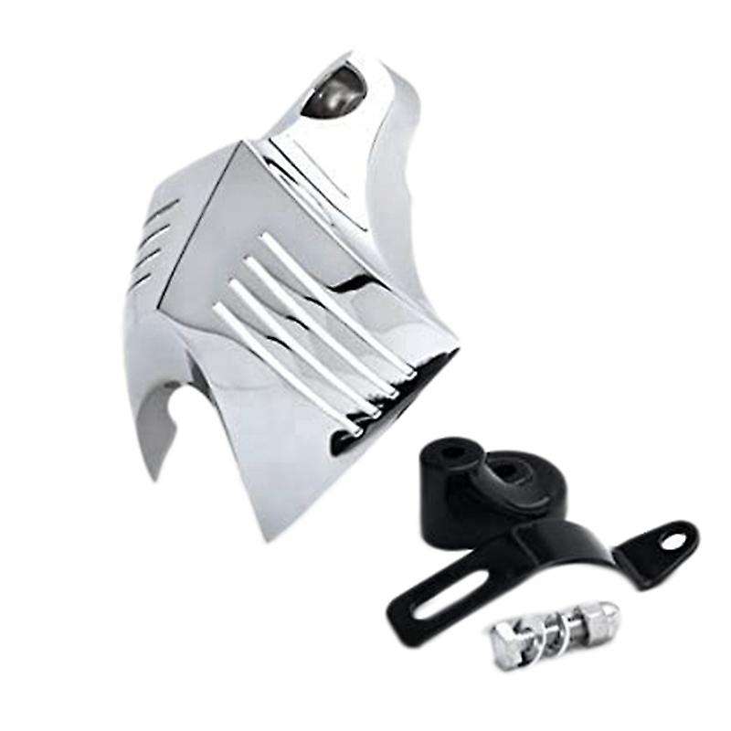 Motorcycle Chrome Horn Cover Cowbell for Street 2006-2011