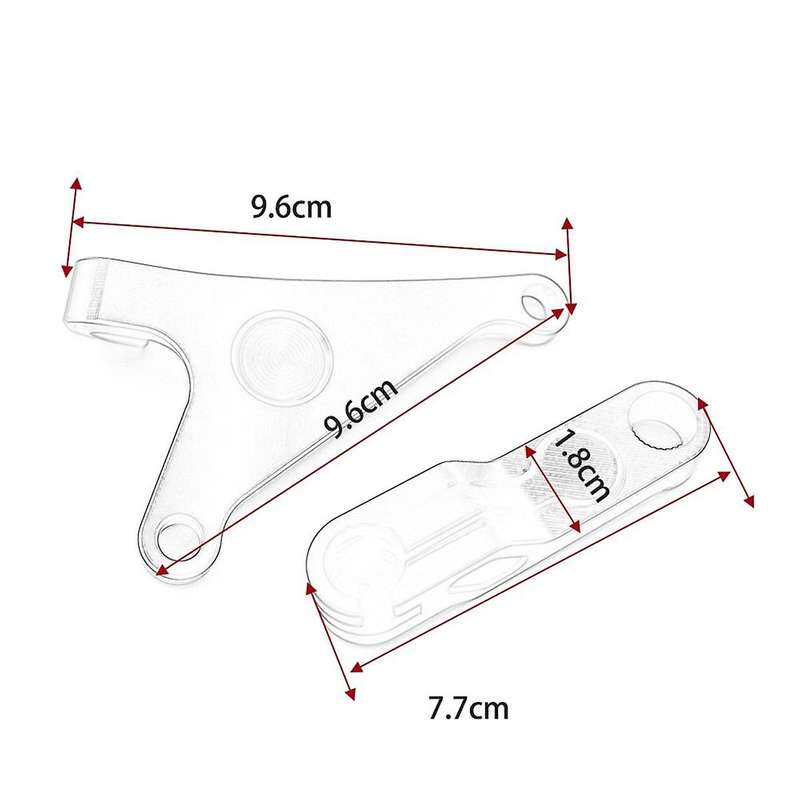 Motorcycle Clutch Arm Extension Clutch Lever Bracket Kit for 700 XTZ 700 2019-2024 MT07 FZ07 R7 Blue