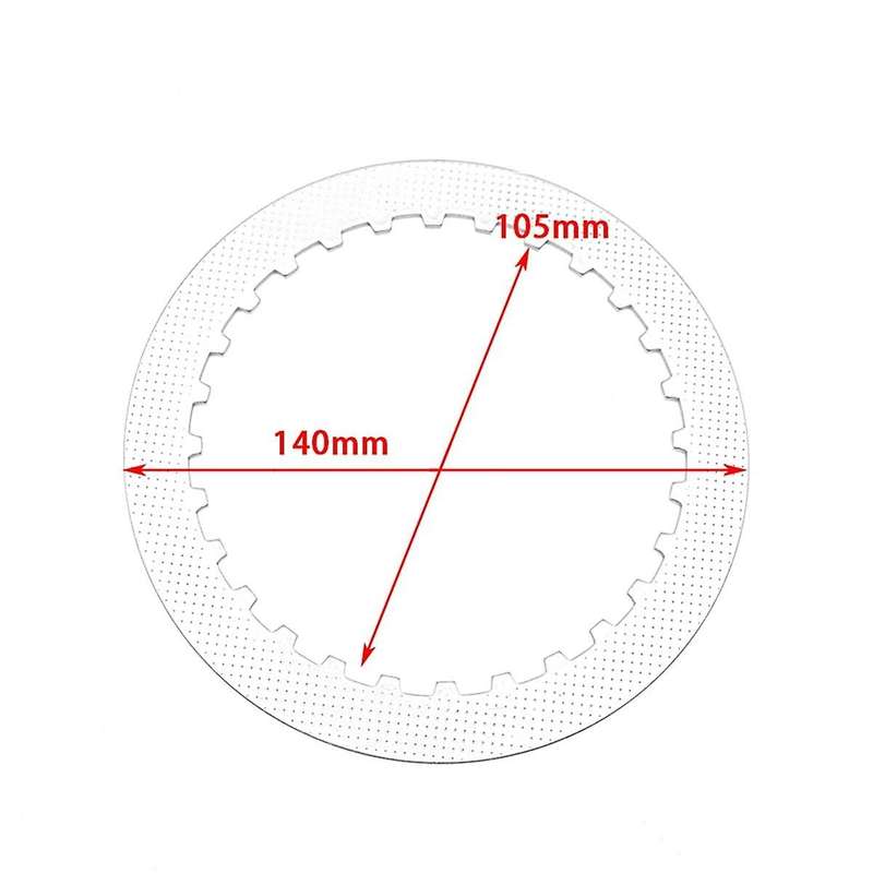 Motorcycle Clutch Friction Plates Kit with Iron Plate for CBR1000RR 2008-2016 Motorcycle Accessories