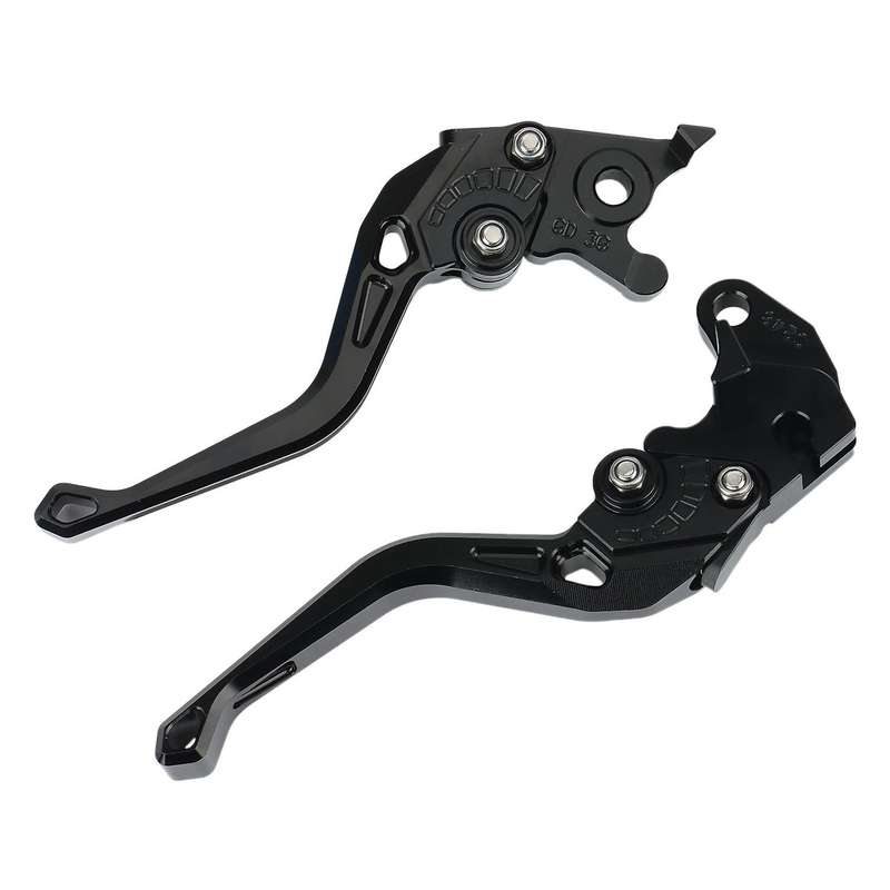 Motorcycle Clutch Levers Brake Levers for MT125 MT-125 2017-2020(Black)