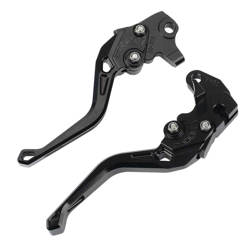 Motorcycle Clutch Levers Brake Levers for YZF-R125 YZF R125 2008-2011(Black)