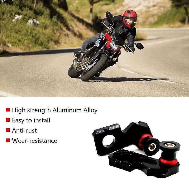Motorcycle Cnc Aluminum Chain Adjuster Block Rear Swingarm Spools for Honda Cb650f Cbr650f 2014-201