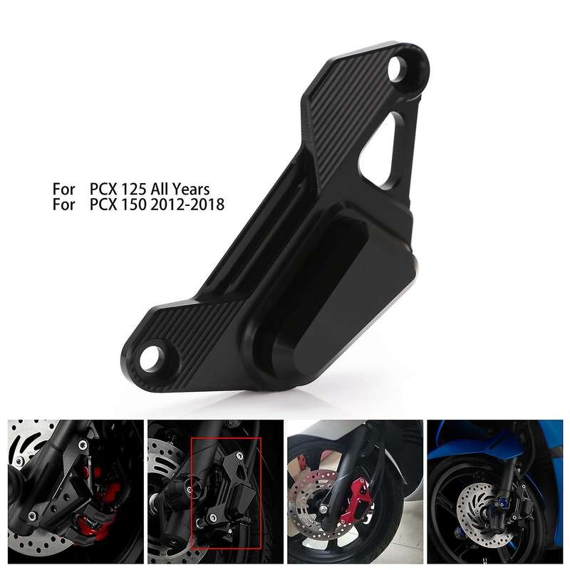 Motorcycle CNC Aluminum Front Disc Caliper Brakecaliper Brake Guard Protector Cover for 125 150 PCX1