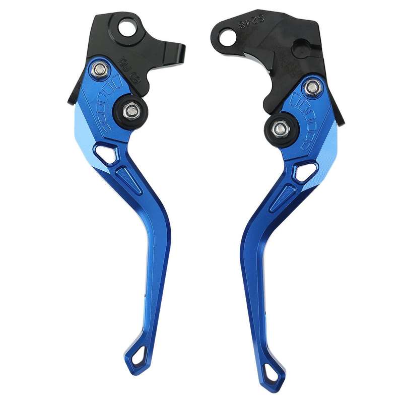 Motorcycle Clutch Levers Brake Levers for YZF-R125 YZF R125 2008-2011(Blue)