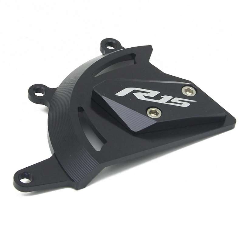 Motorcycle Cnc Engine Guard Cover Protectors Slider for R15 V3 17-19 (Black)