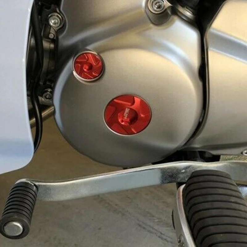 Motorcycle CNC Engine Oil Timing Screw Filter Plugs Screw for CRF150R/250R/450R/450X