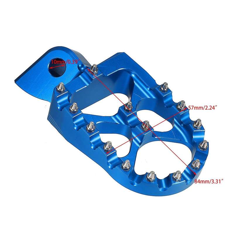 Motorcycle CNC Foot Peg Pedals Foot Rest for YZ85 YZ125 YZ250 YZ400F YZ426F WR450F WR250X YZ250FX