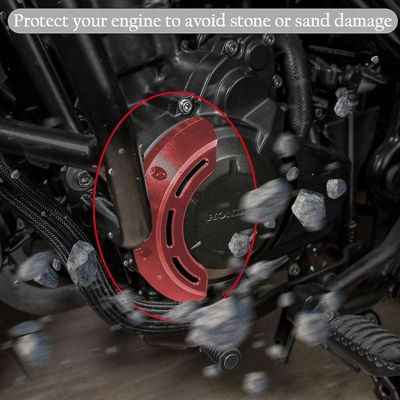 Motorcycle CNC Left Engine Cover Stator Case Crash Slider Guard Protection for Rebel 300 500 2017-20