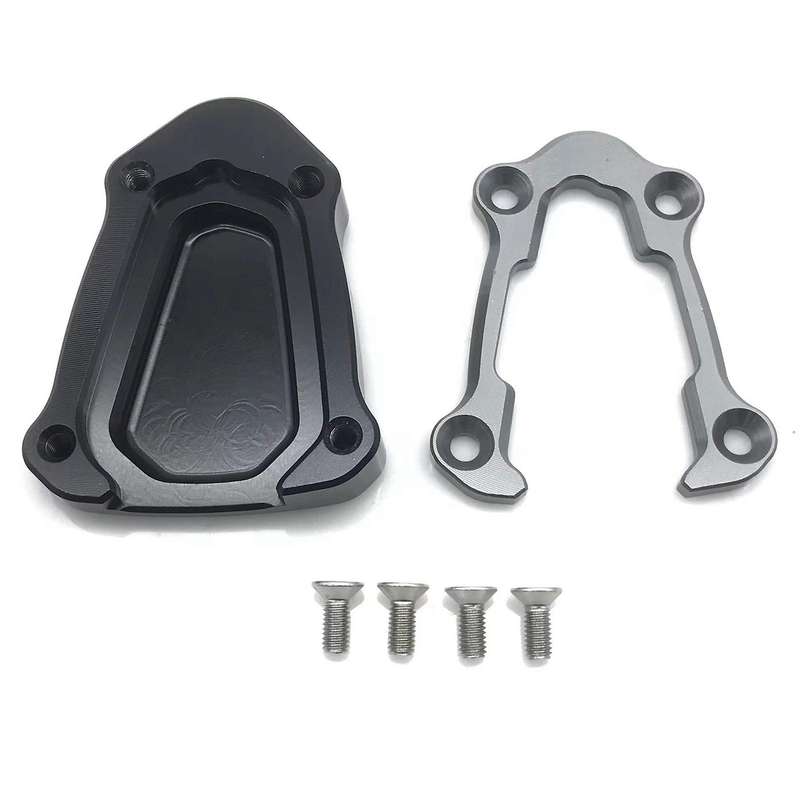 Motorcycle CNC Kickstand Foot Side Stand Extension Enlarge Pad Support Plate for REBEL 1100 2021 202