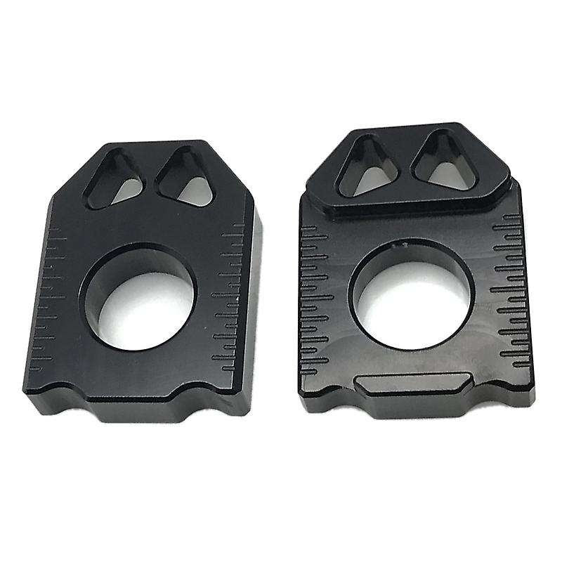 Motorcycle CNC Rear Chain Adjuster Axle Block for DRZ400SM DRZ 400SM DRZ 400 SM 2004-2015 Black