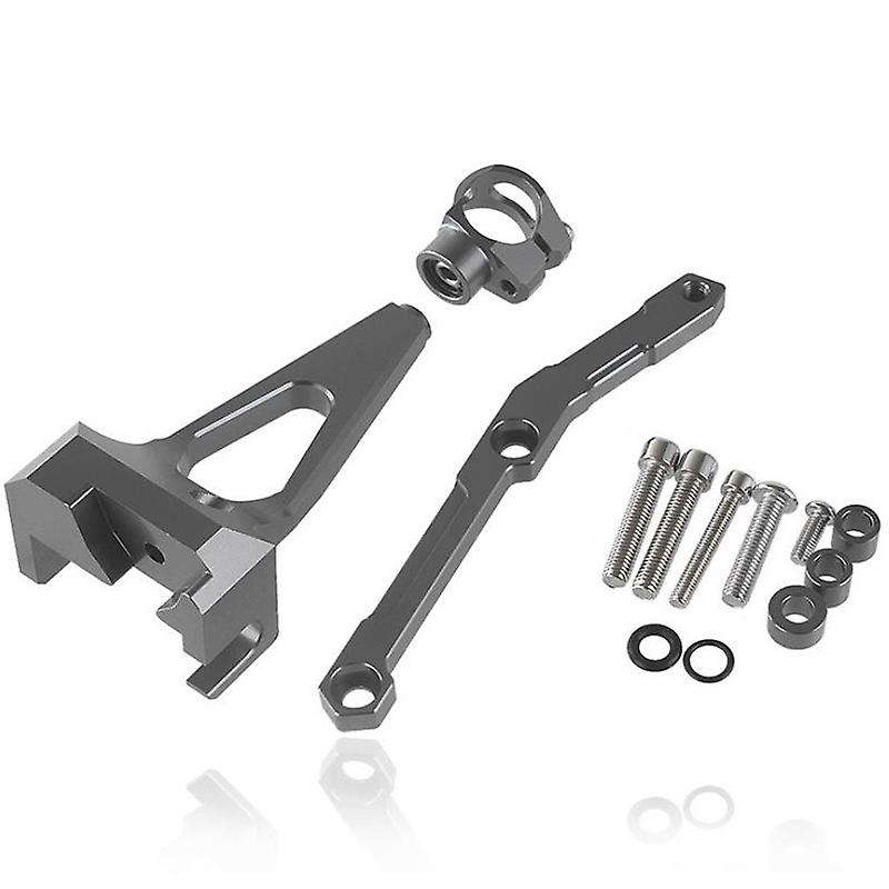 Motorcycle CNC Steering Damper Bracket Stabilizer Kit for MT09 MT-09 MT FZ 09 2013-2017